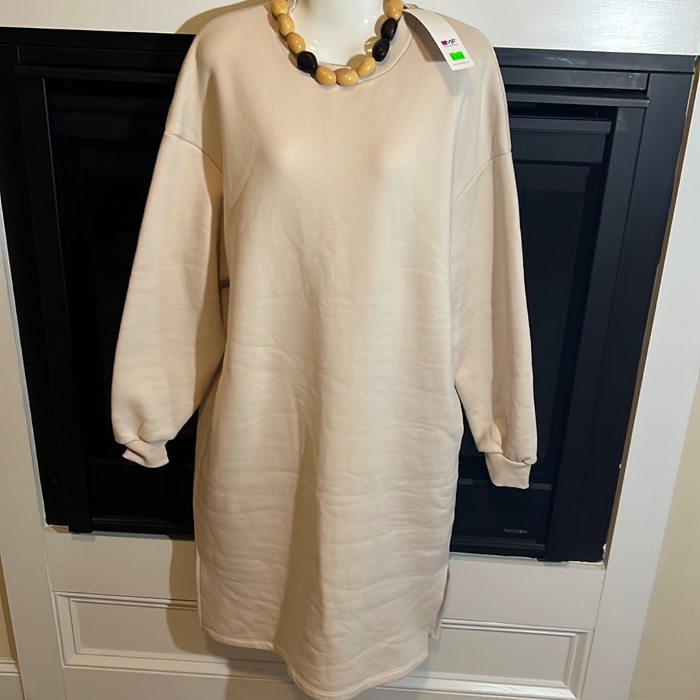 Mark Formelle sweater shirt dress L